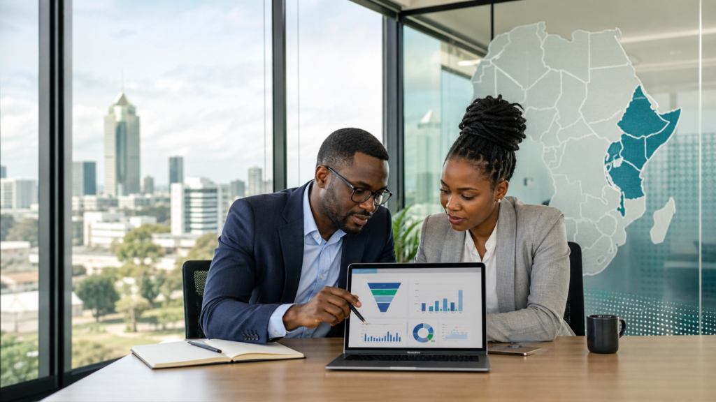 Kenyan B2B company comparing outbound sales service options